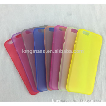 Best selling mobile accessories! Ultra thin matte finish PP phone case for iphone6